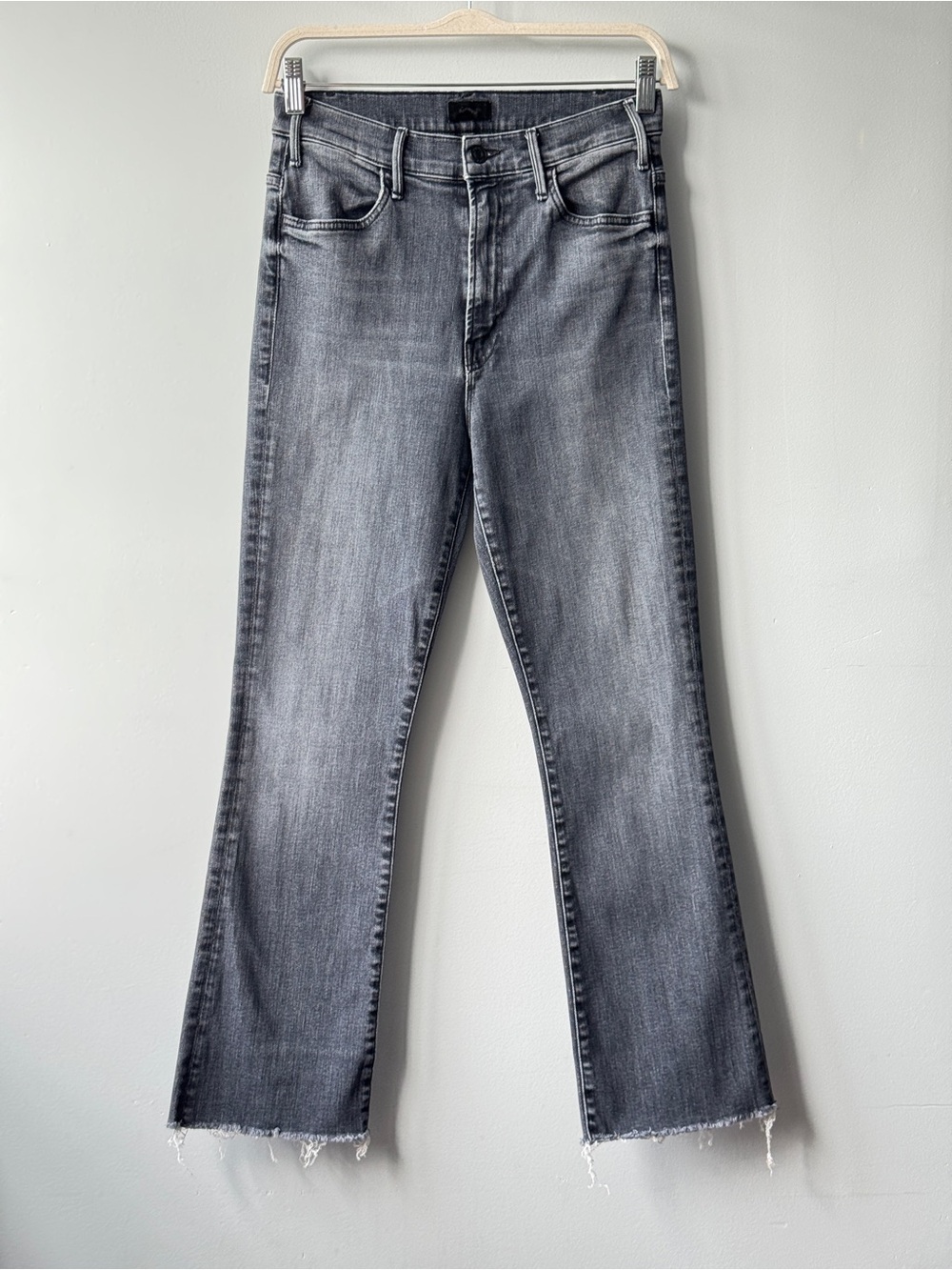 MOTHER The Hustler Ankle Fray Jeans in
Nightowl - Size 29